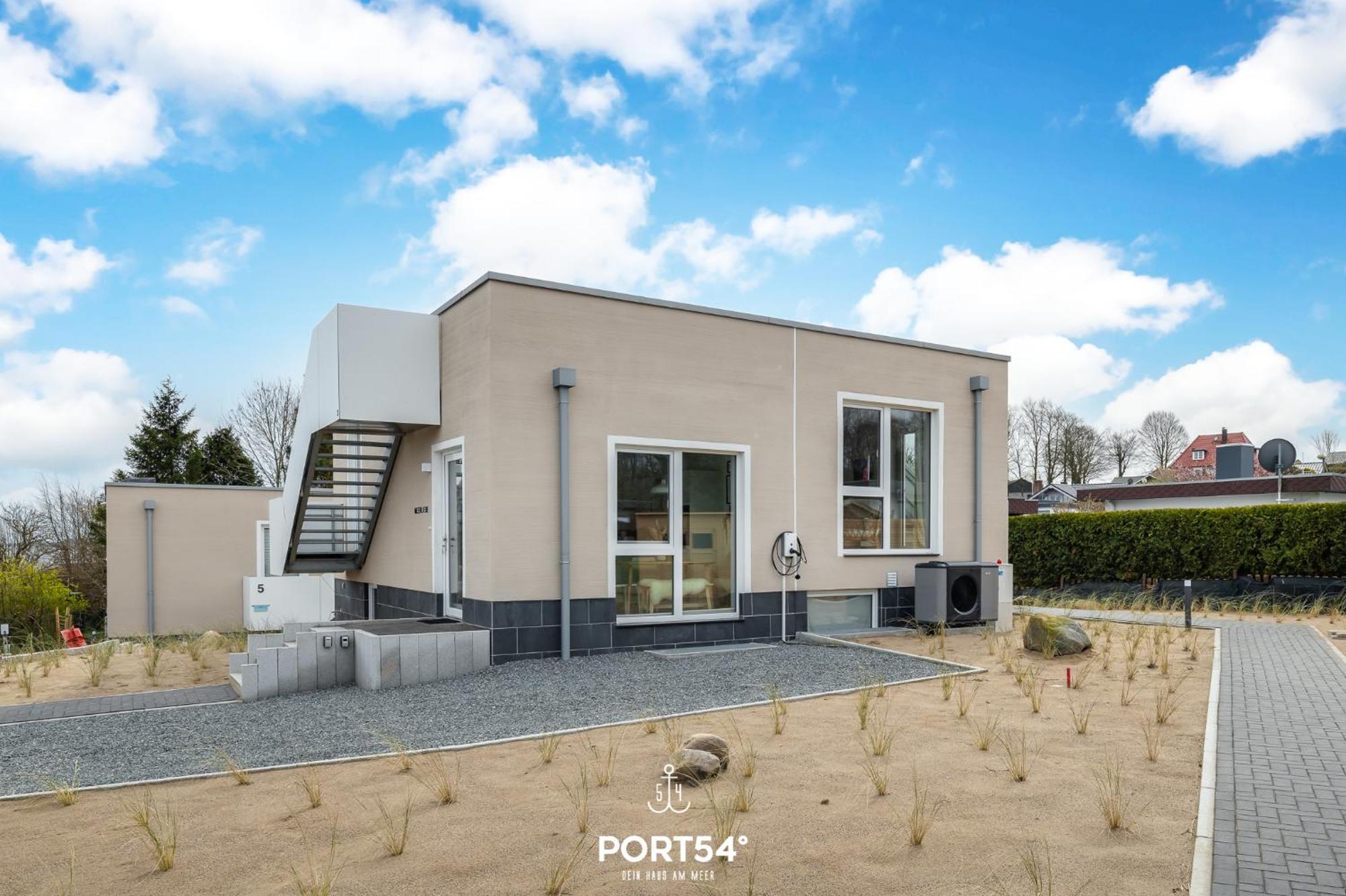 Modernes Ferienhaus "Meerliebe" Mit Direktem Meerblick An Der Ostsee Glücksburg Dış mekan fotoğraf